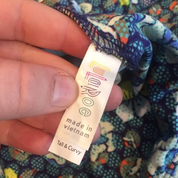 TC NWOT LuLaRoe Leggings D06 3376 - Picture 3 of 3